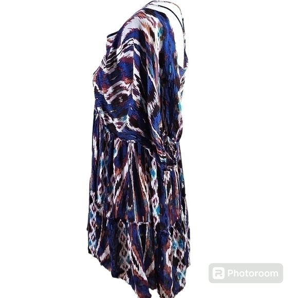 Free People Monarch Cold Shoulder Trapeze Mini Dress in XS - Picture 6 of 9